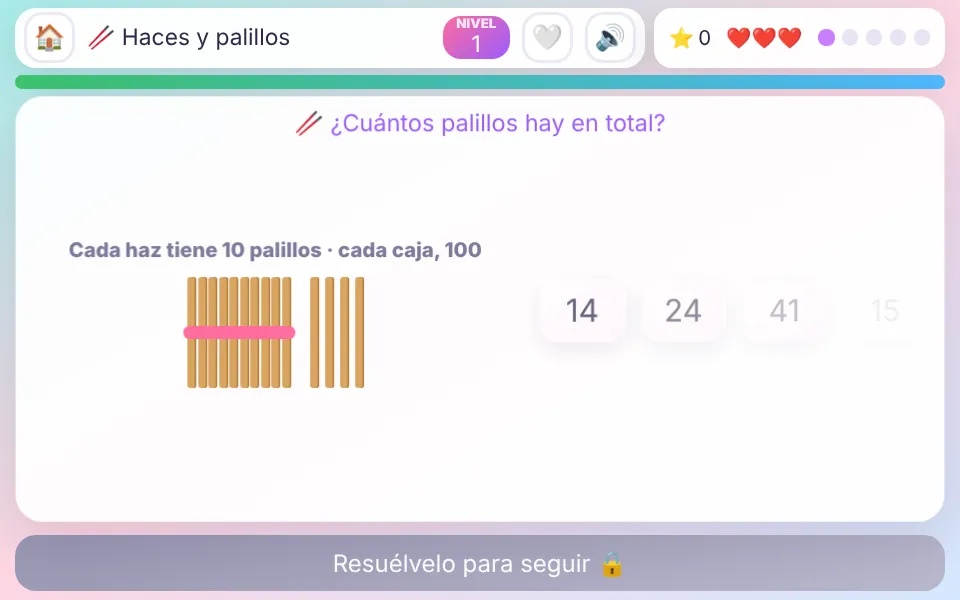 Captura de Haces y palillos
