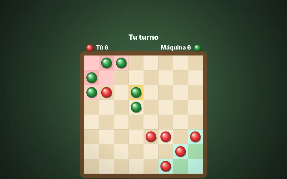 Screenshot of Halma