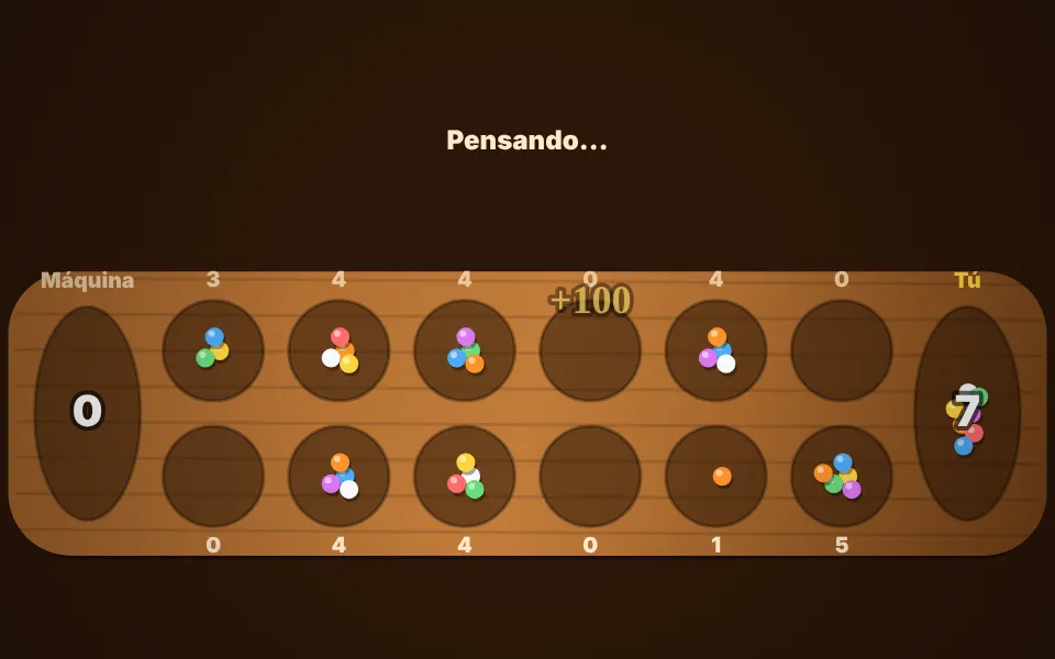 Screenshot of Mancala