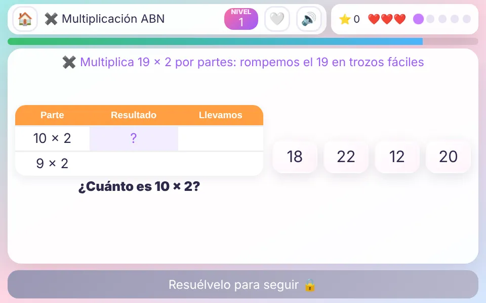 Captura de Multiplicación ABN