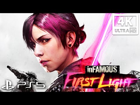 INFAMOUS FIRST LIGHT PS5 All Cutscenes (Game Movie) 4K 60FPS Ultra HD