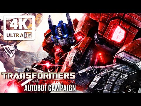 TRANSFORMERS: WAR FOR CYBERTRON All Cutscenes (Autobot Campaign) Game Movie 4K 60FPS Ultra HD